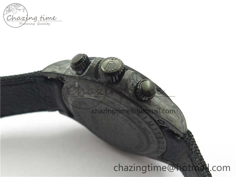 Daytona DIW Carbon Noob 1:1 Best Edition Black Dial on Nylon Strap SA4130