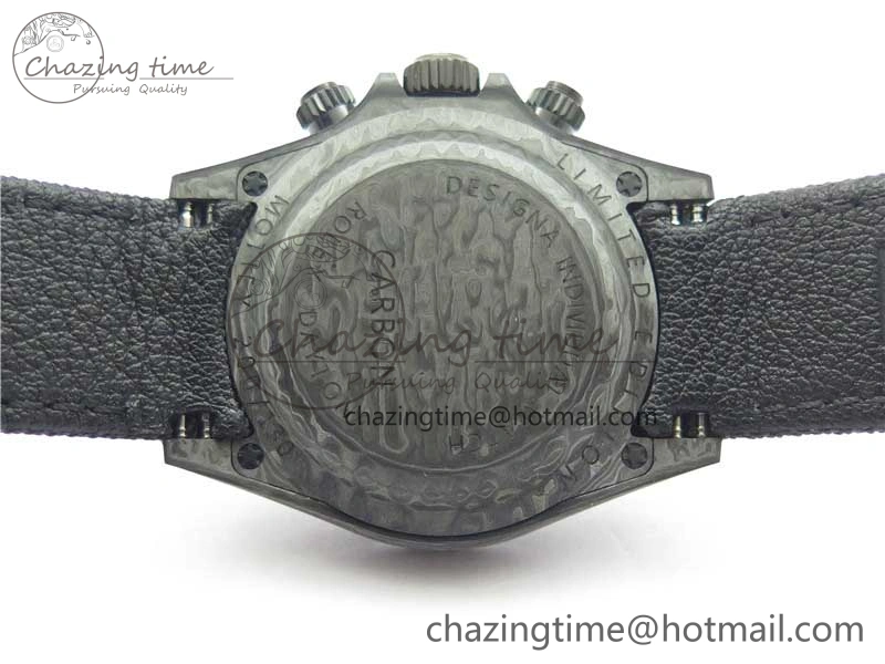 Daytona DIW Carbon Noob 1:1 Best Edition Black Dial on Nylon Strap SA4130