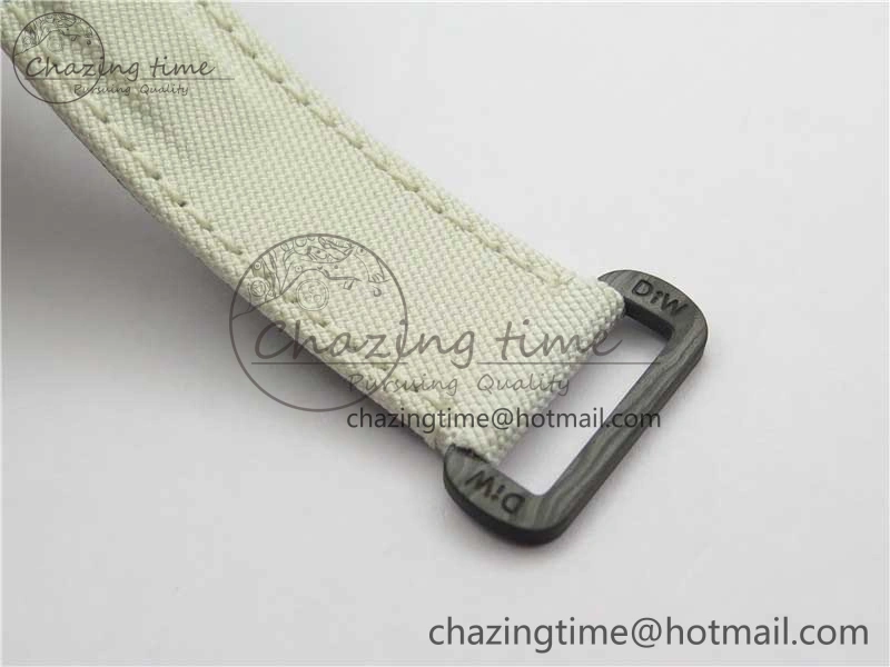 Daytona DIW Carbon Noob 1:1 Best Edition White Black Dial on Nylon Strap SA4130