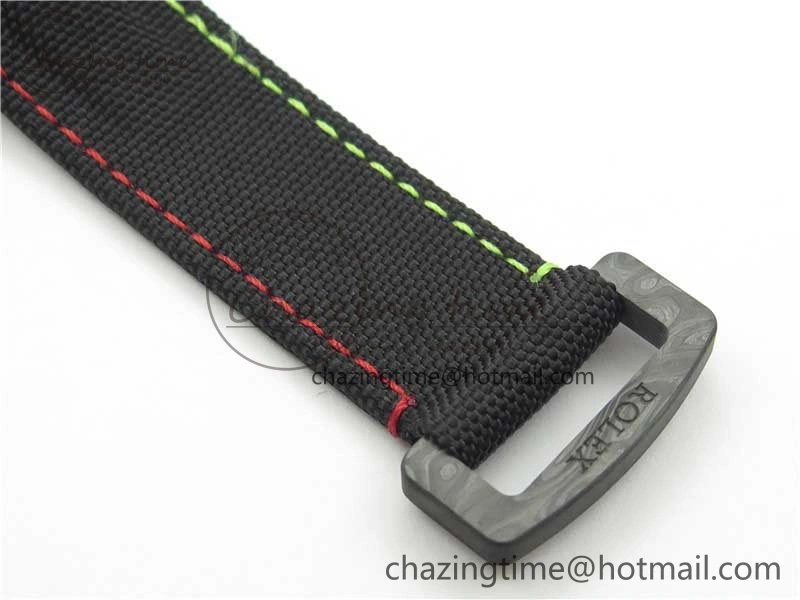 Daytona DIW Carbon OMF Best Edition Black Colorful Dial on Black Nylon Strap A4130