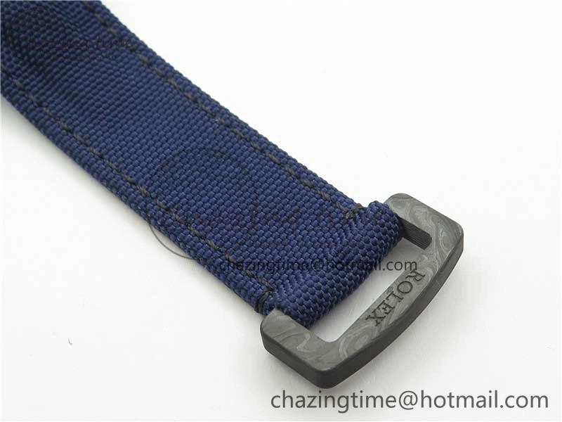 Daytona DIW Carbon OMF Best Edition Black Dial on Deep Blue Nylon Strap A4130