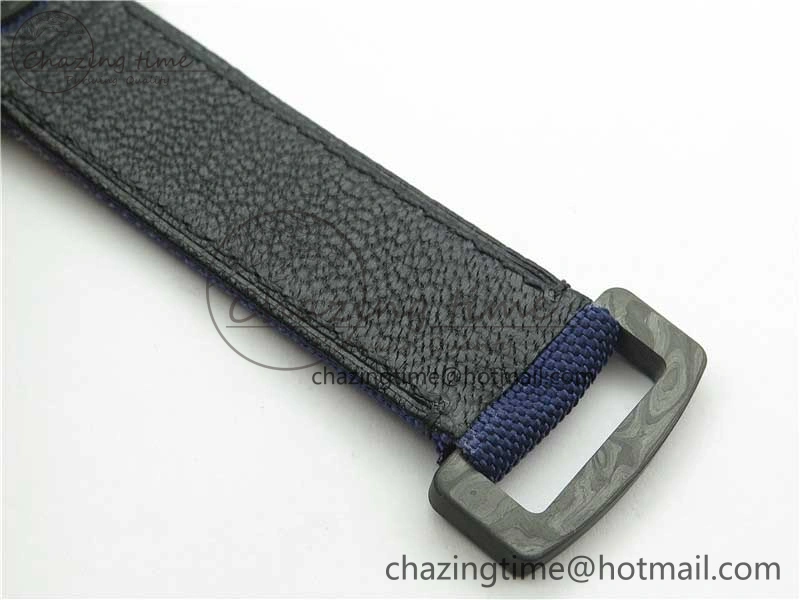 Daytona DIW Carbon OMF Best Edition Black Dial on Deep Blue Nylon Strap A4130