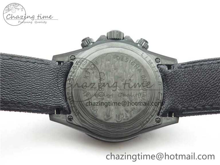 Daytona DIW Carbon OMF Best Edition Black Black Dial on Black Nylon Strap A4130