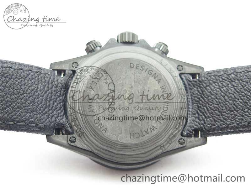 Daytona DIW Carbon OMF Best Edition Black White Dial on Black Nylon Strap A4130