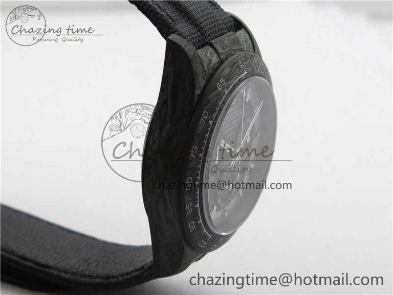 Daytona DIW Carbon OMF Best Edition Black White Dial on Black Nylon Strap A4130