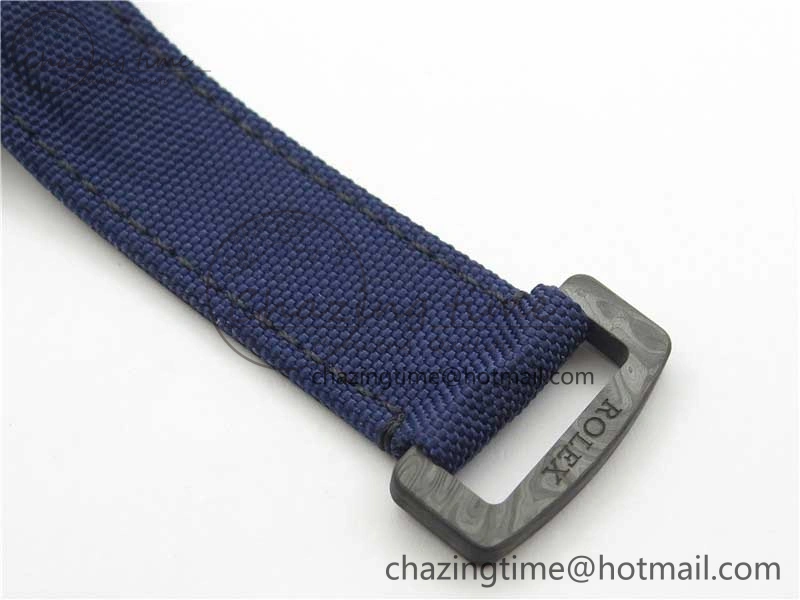 Daytona DIW Carbon OMF Best Edition Blue Paint Dial on Deep Blue Nylon Strap A4130
