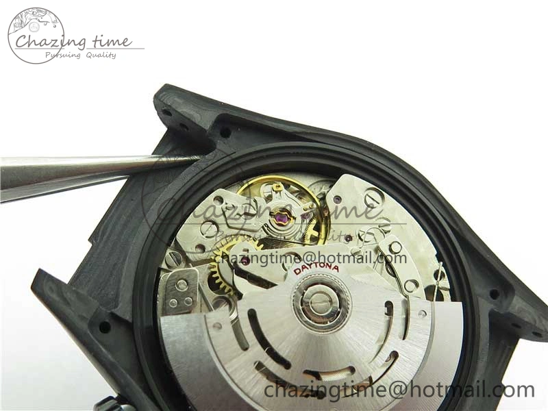 Daytona DIW Carbon OMF Best Edition Blue Paint Dial on Deep Blue Nylon Strap A4130