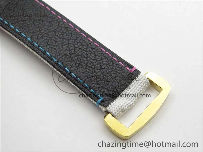 Daytona DIW Carbon OMF Best Edition Blue Pink White Dial on White Nylon Strap A4130