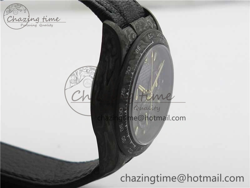 Daytona DIW Carbon OMF Best Edition Carbon Dial on Black Leather Strap A4130