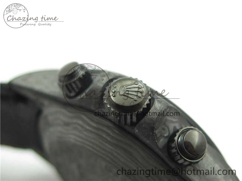 Daytona DIW Carbon OMF Best Edition Carbon Black Dial Red Hand on Black Nylon Strap A4130