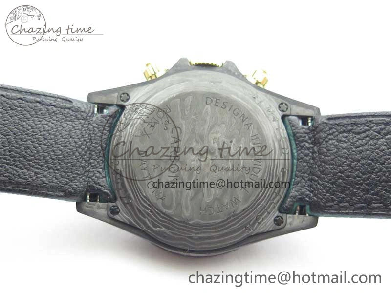 Daytona DIW Carbon OMF Best Edition Carbon Black Dial on Green Nylon Strap A4130