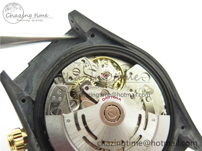 Daytona DIW Carbon OMF Best Edition Carbon Black Dial on Green Nylon Strap A4130