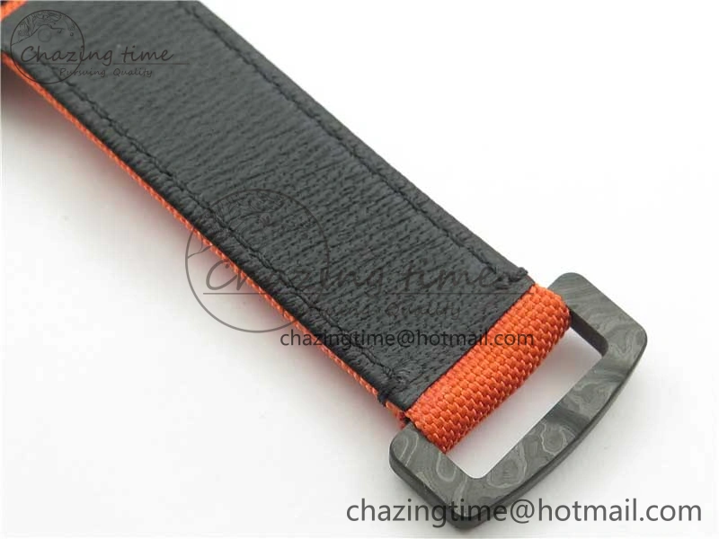 Daytona DIW Carbon OMF Best Edition Carbon Orange Dial on Orange Nylon Strap A4130
