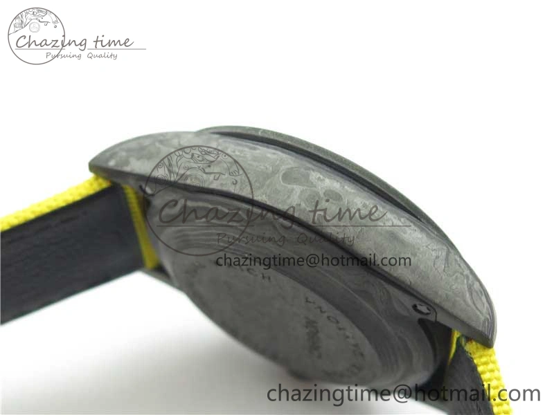Daytona DIW Carbon OMF Best Edition Carbon Yellow Dial on Yellow Nylon Strap A4130