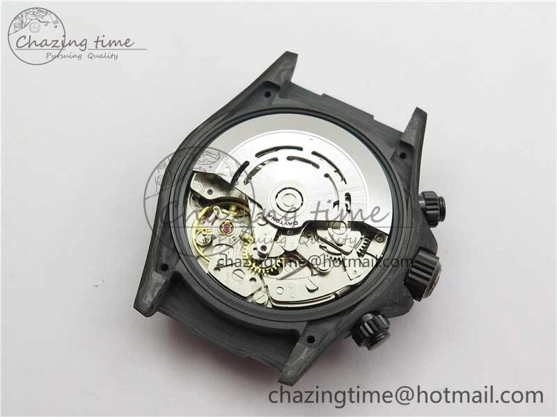 Daytona DIW Carbon OMF Best Edition Carbon Yellow Dial on Yellow Nylon Strap A4130