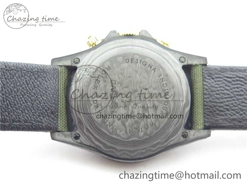Daytona DIW Carbon OMF Best Edition Green Dial on Deep Green Nylon Strap A4130