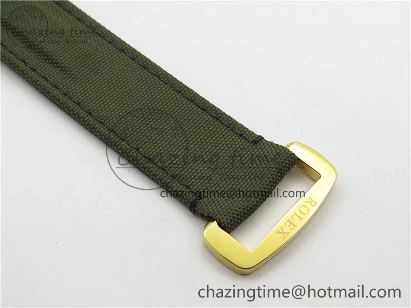 Daytona DIW Carbon OMF Best Edition Green Dial on Deep Green Nylon Strap A4130