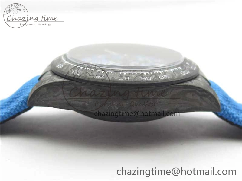 Daytona DIW Carbon OMF Best Edition Light Blue Dial on Light Blue Nylon Strap A4130
