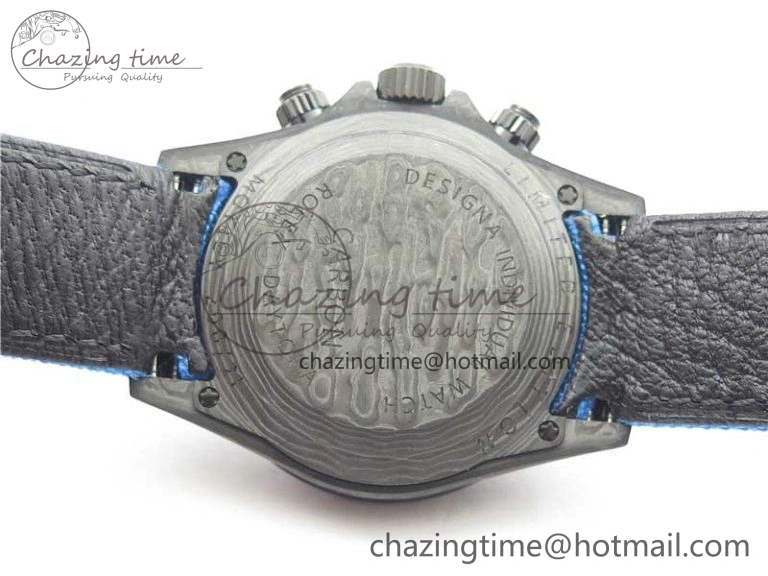 Daytona DIW Carbon OMF Best Edition Light Blue Dial on Light Blue Nylon Strap A4130
