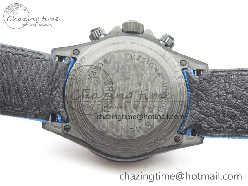 Daytona DIW Carbon OMF Best Edition Light Blue Dial on Light Blue Nylon Strap A4130