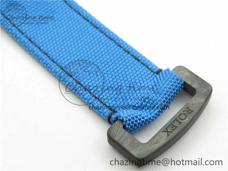 Daytona DIW Carbon OMF Best Edition Light Blue Dial on Light Blue Nylon Strap A4130