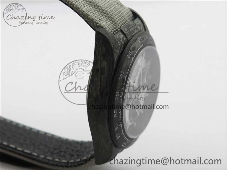 Daytona DIW Carbon OMF Best Edition White Dial on White Nylon Strap A4130