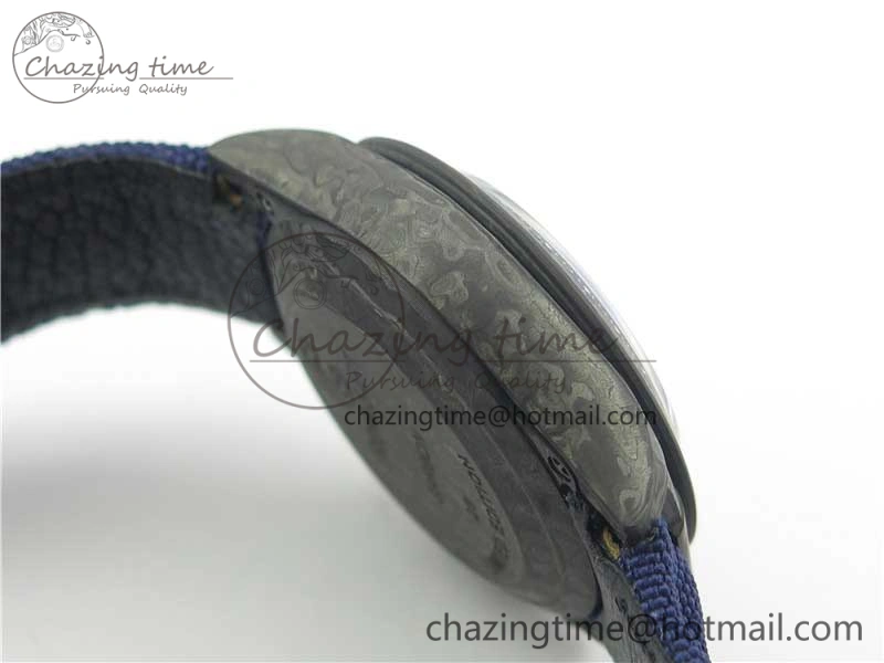 Daytona DIW Carbon V2 WWF Best Edition Black Dial On Dark Blue Nylon Strap A7750