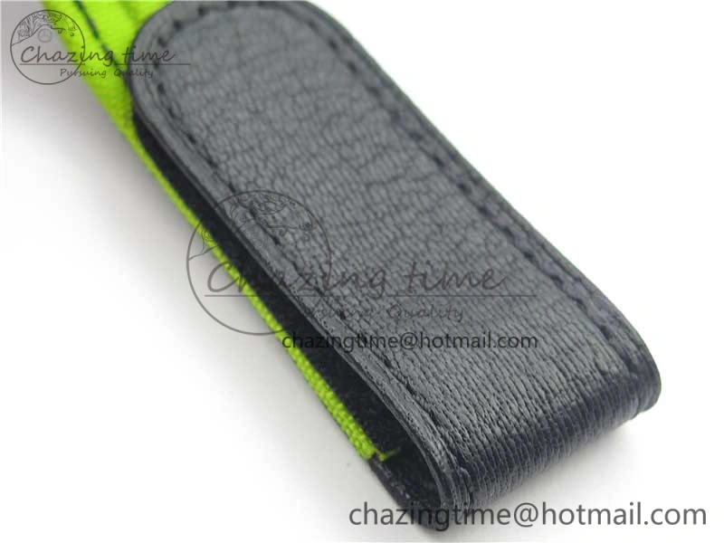 Daytona DIW Carbon V2 WWF Best Edition Black Green Dial On Green Nylon Strap A7750