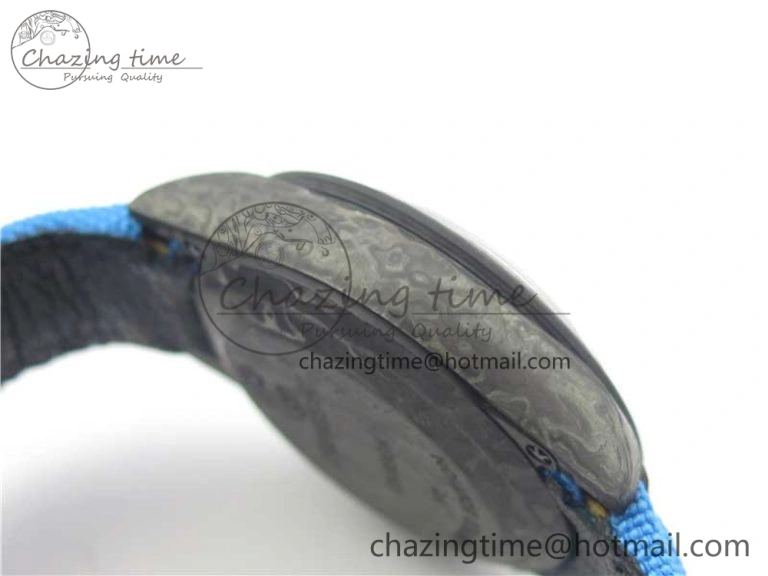 Daytona DIW Carbon V2 WWF Best Edition Blue Dial On Blue Nylon Strap A7750
