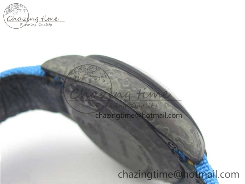 Daytona DIW Carbon V2 WWF Best Edition Blue Dial On Blue Nylon Strap A7750