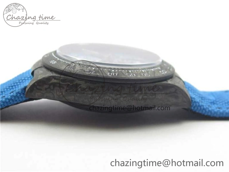 Daytona DIW Carbon V2 WWF Best Edition Blue Dial On Blue Nylon Strap A7750