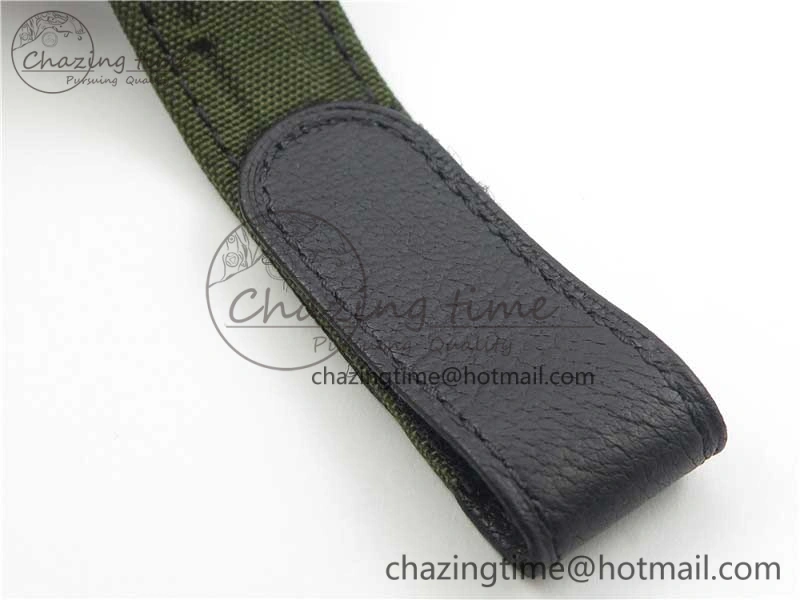 Daytona DIW Carbon V2 WWF Best Edition Camouflage Green Dial On Green Nylon Strap A7750