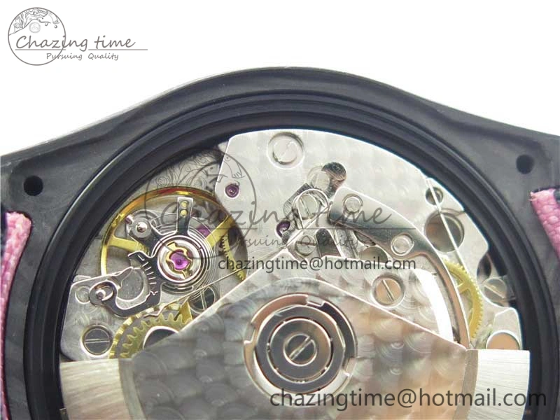 Daytona DIW Carbon V2 WWF Best Edition Yellow Skull Dial On Yellow Nylon Strap A7750