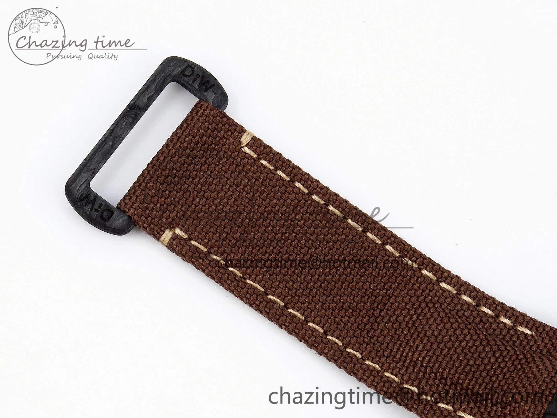 Daytona DIW Carbon SS Case and Bezel DIWF Edition Brown Dial on Brown Nylon Strap A7750