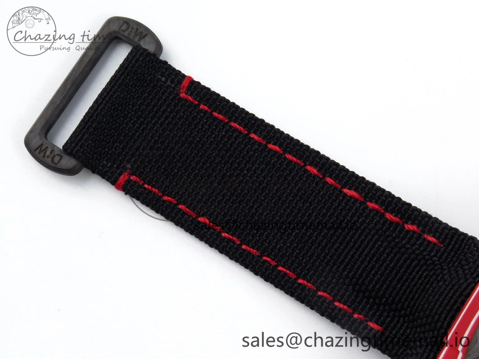 Daytona DIW Red Carbon KALA DIWF Best Edition Red White Dial on Black Nylon Strap SH4130