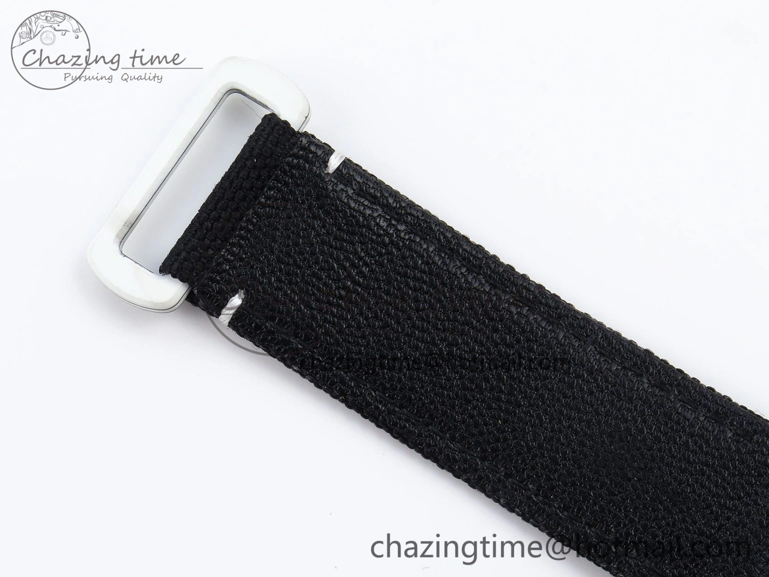 Daytona DIW White Carbon Case DIWF Edition Black White Dial on Black Nylon Strap A7750