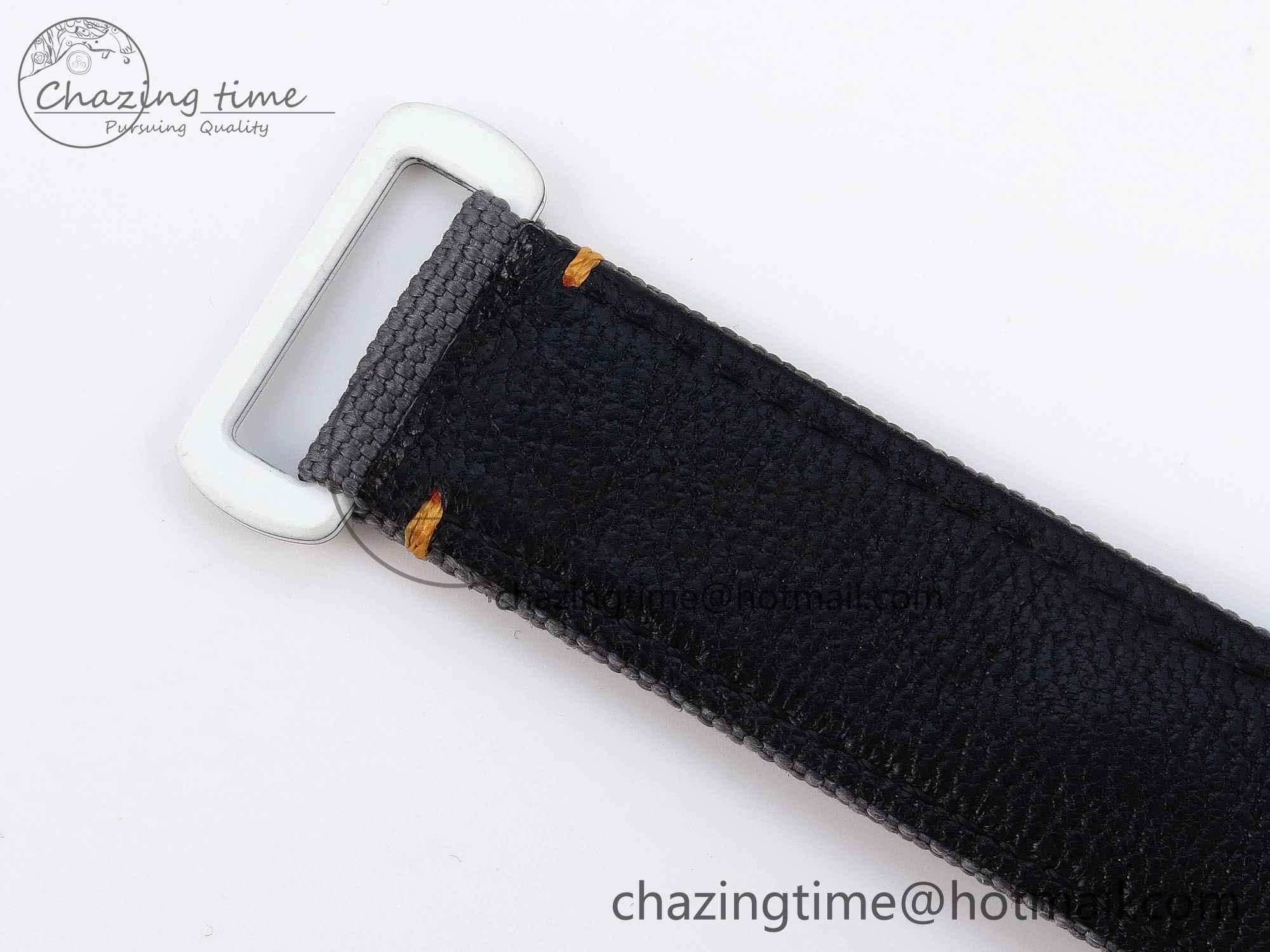 Daytona DIW White Carbon Case DIWF Edition Gray White Dial Orange Bezel on Gray Nylon Strap A7750
