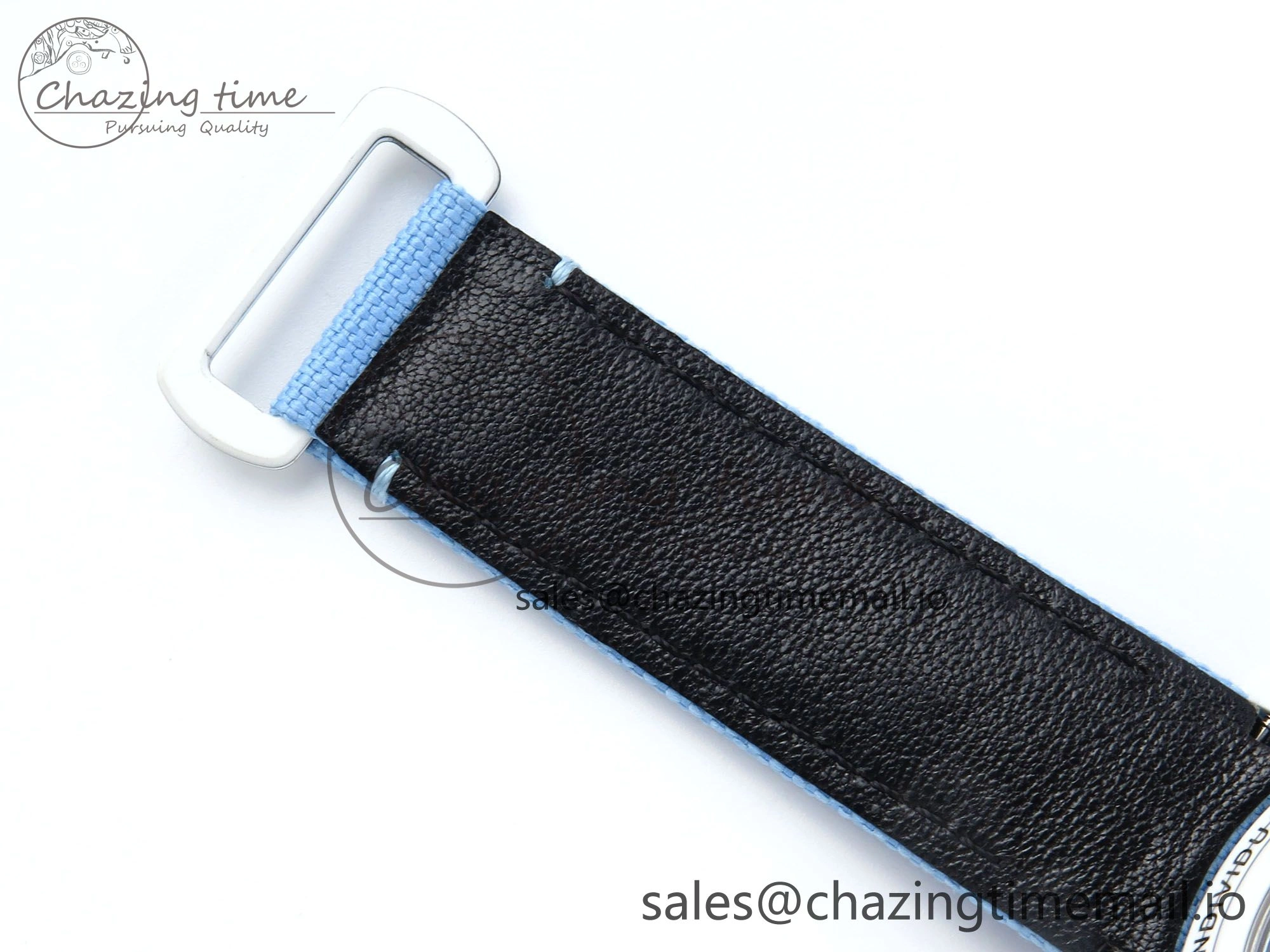 Daytona DIW White Carbon DIWF Best Edition Skeleton Dial on Blue Nylon Strap DD4801