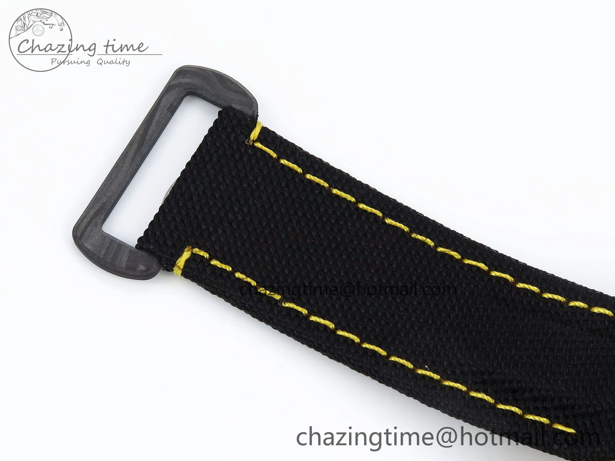 Daytona DIW Yellow Carbon N6F 1:1 Best Edition Yellow Black Dial on Black Nylon Strap SA4130 V2