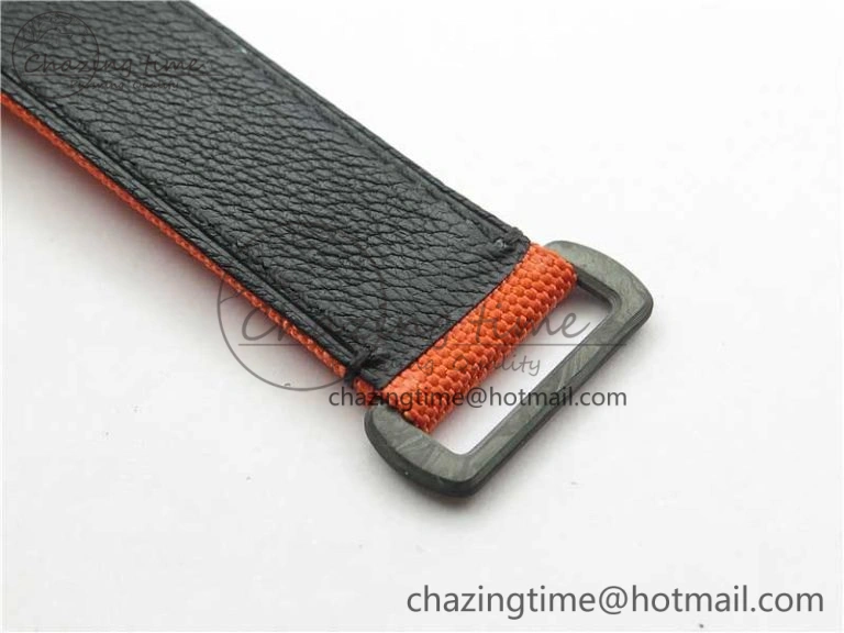 Daytona Diw Carbon WWF Best Edition Orange Dial On Orange Nylon Strap A7750 V2