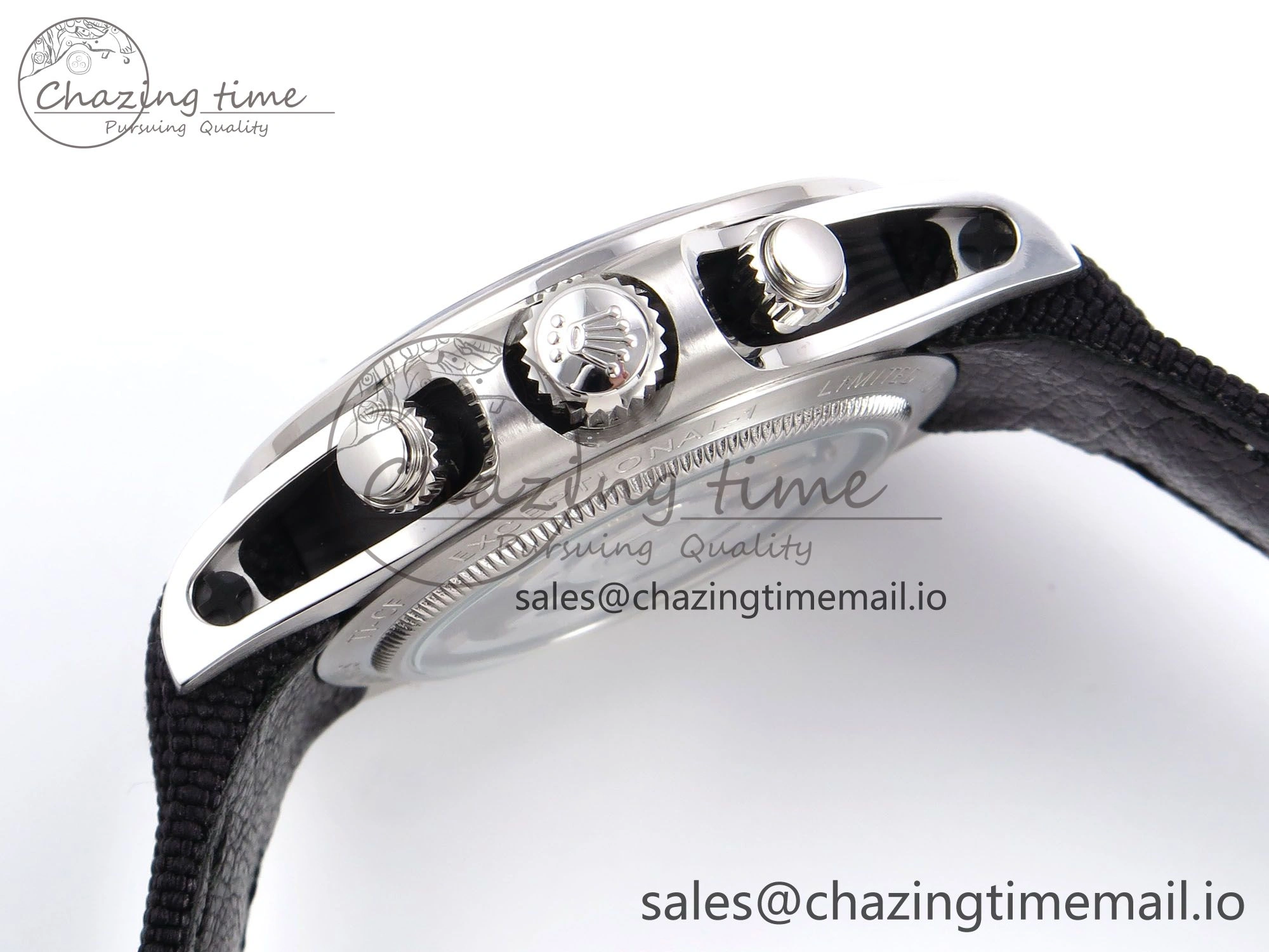 Daytona EXCEPTIONAL-1 DIWF Best Edition Gray Dial on Black Nylon Strap SH4130