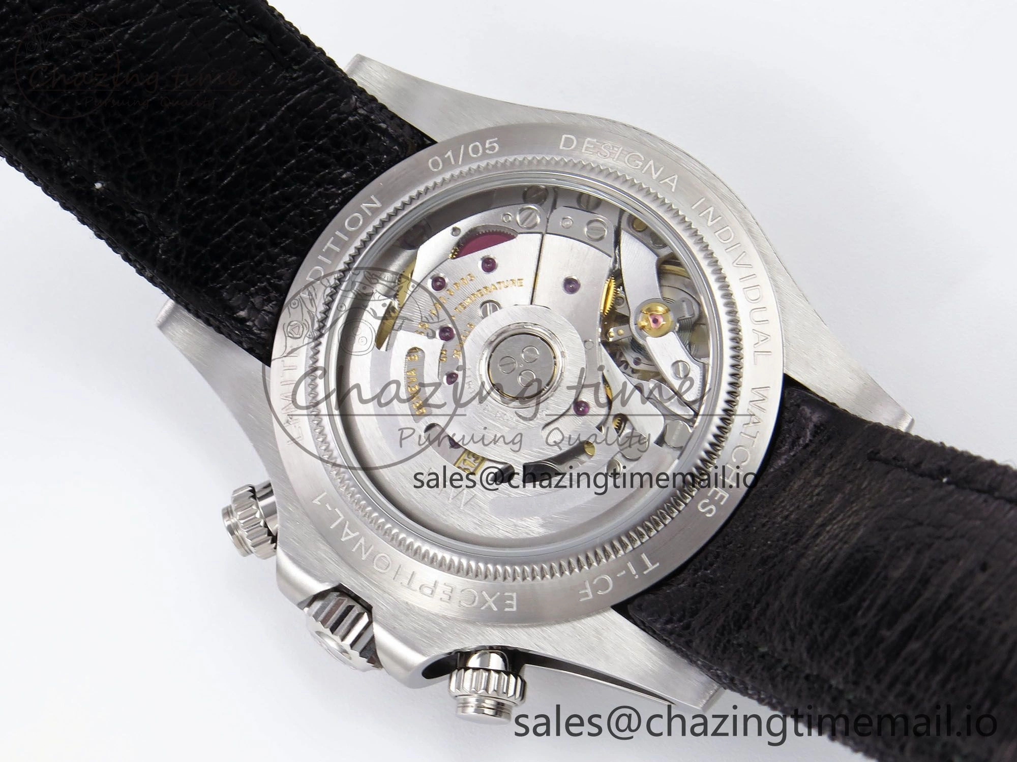 Daytona EXCEPTIONAL-1 DIWF Best Edition Gray Dial on Black Nylon Strap SH4130