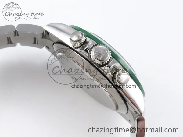 Daytona Green Ceramic Noob Best Edition Green Dial on SS Oyster Bracelet SA4130