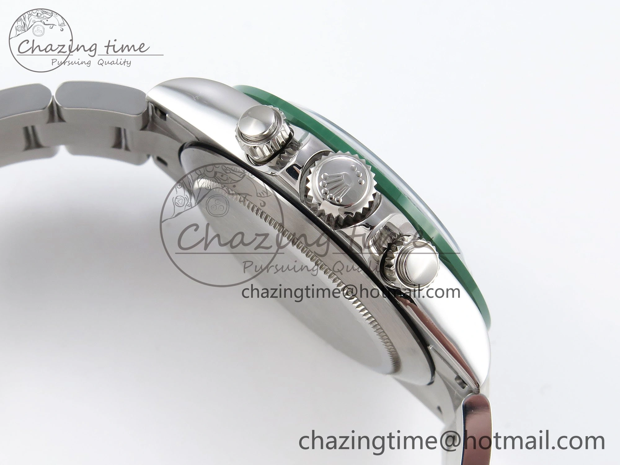 Daytona Green Ceramic Noob Best Edition Green Dial on SS Oyster Bracelet SA4130