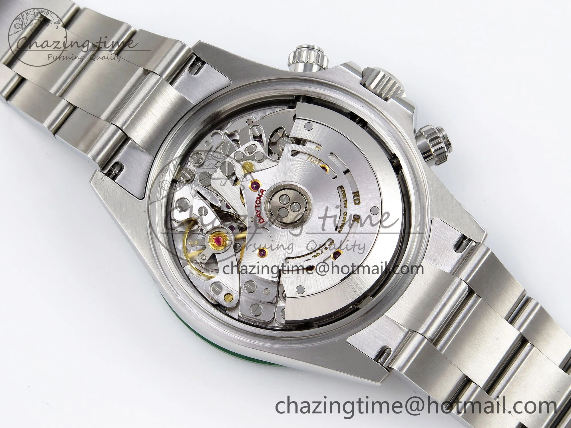 Daytona Green Ceramic Noob Best Edition Green Dial on SS Oyster Bracelet SA4130