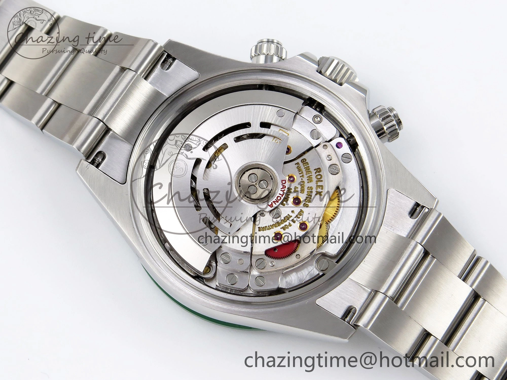 Daytona Green Ceramic Noob Best Edition Green Dial on SS Oyster Bracelet SA4130