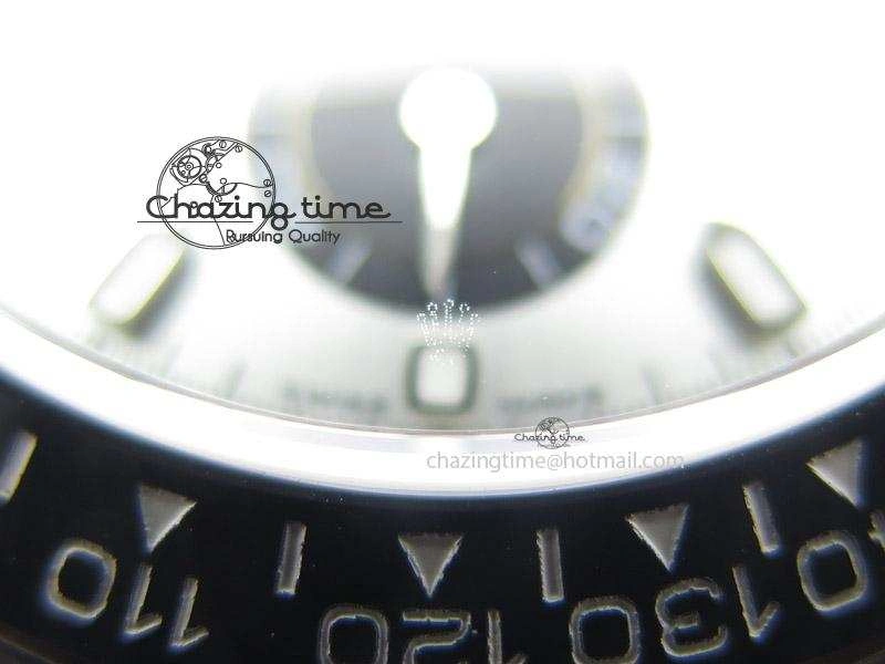 Daytona JF 1:1 Best Edition Black Ceramic Bezel Silver Dial On SS Bracelet A7750