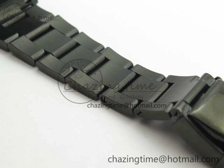 Daytona Kravitz YG DLC BP Maker Best Edition Black Dial On DLC Bracelet A4130 (Free Leather Strap)