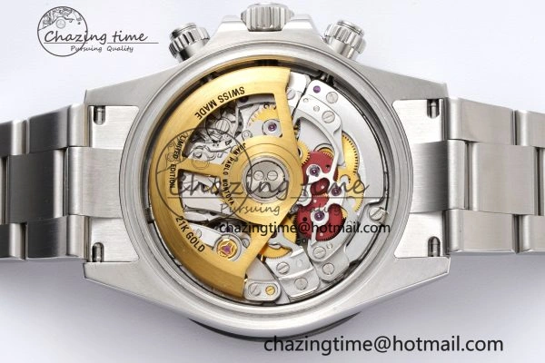 Daytona Montoya SONIC Best Edition Carbon Bezel Skeleton Dial on SS Oyster Bracelet SA4130