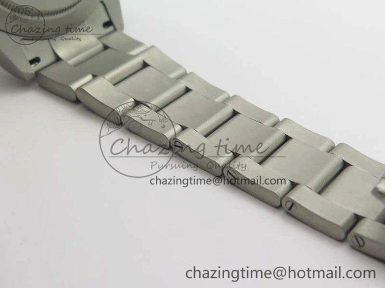 Daytona Newman Sandblasted SS White Black Dial On SS Bracelet A7750